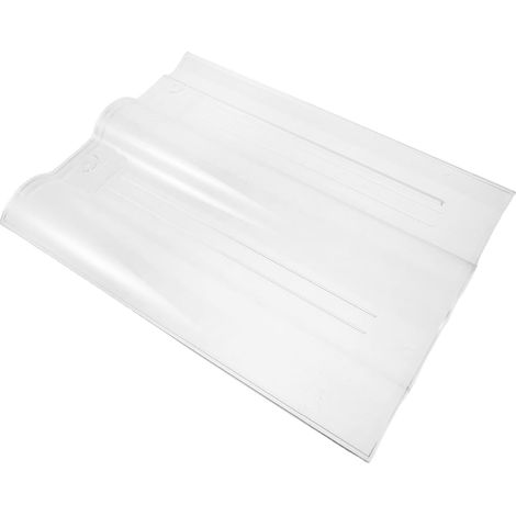 Panneau de Toiture en Plastique Transparent 300x400mm Épaisseur 4mm, Tôle Ondulée Résistante aux Intempéries pour Serrage et Abri, Toiture Transparente Optimisant la Lumière (1/5)