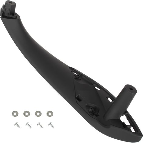 Manija interior de puerta delantera derecha, color negro, para BMW Serie 3 F30 F31 F80 (2011-2019) (1/2)