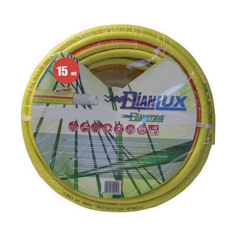 15 x TUBO DA GIARDINO GIALLO DIANLUX MT 15 Misura: 5/8"