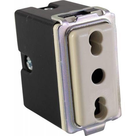 PRESA BIPASSO MAGIC """BASIC""" MAURER 2P+T 10/16A