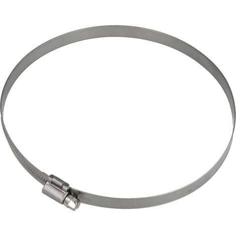 Collier de serrage 12 mm inox plage de serrage 140 - 160 mm
