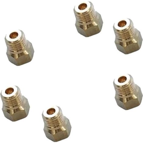 Jeu Injecteurs, gicleurs gaz naturel (93962227) Four, cuisinière CANDY, HOOVER, ROSIERES (1/2)