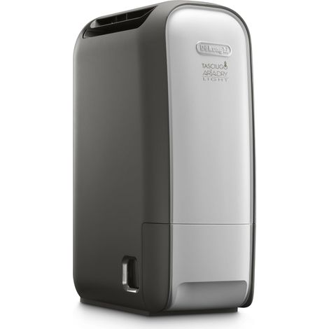 Déshumidificateur Portable pour la Maison, Zéolite et Ioniseur, Élimination Humidité 7,5L/24h, Séchage, Anti-Moisissure, Mode Swing, Minuteur, Gris (DNS80) (1/5)