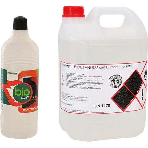 COMBUSTIBILE LIQUIDO BIOETANOLO Lt. 10