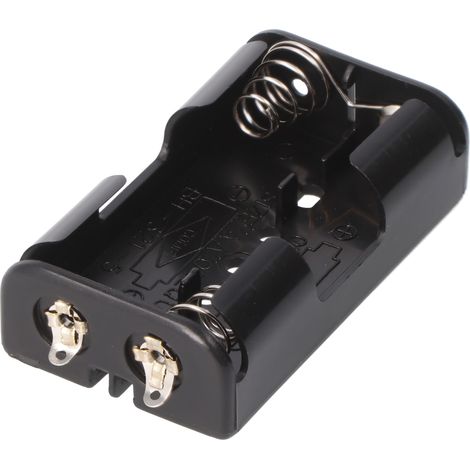Goobay 46552 Batteriehalter 2x Mignon (AA) Lötanschluss (L x B x H) 58 x 32 x 14.5 mm (1/5)