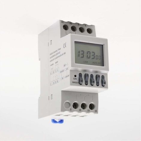 NKG5 dual channel digital microcomputer timer switch relay street light controller monthly cycle delay 1 (220V annual cycle) (1/5)