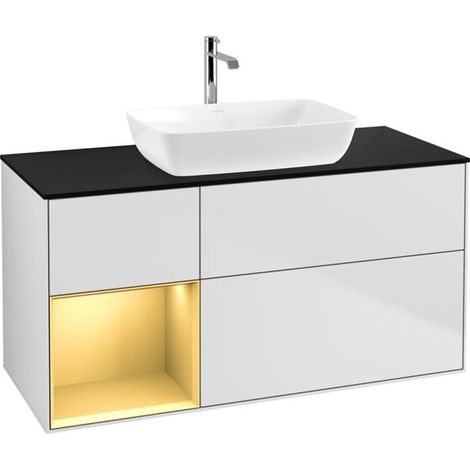 Villeroy & Boch F822HFMT Meuble sous-lavabo Finion F82 (1/2)