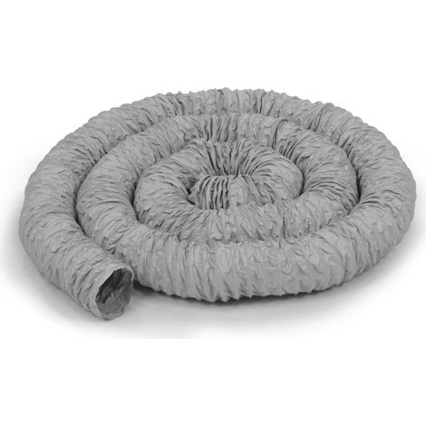 Trotec – Tuyau d'air TF-L 100 mm – Longueur 6 m – Structure en polyamide enduit de PVC – Résistant aux secousses – Gaine souple renforcée