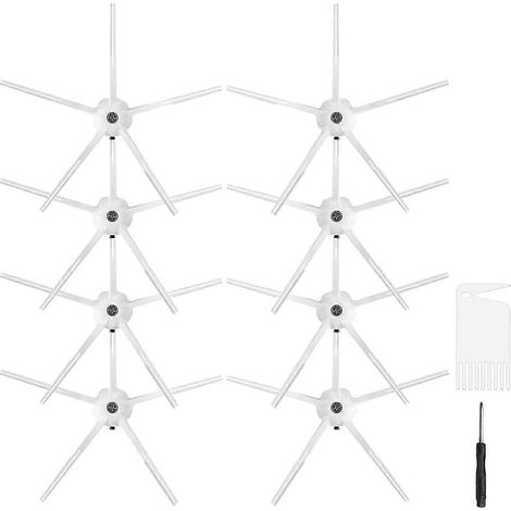 Ersatz-Seitenbürsten für Roborock S50/S51/S55/S5/E20/E25/C10/T6/T60/T65/S6 S7 S8 Staubsauger (1/5)