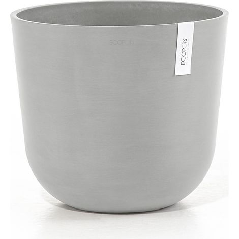 VASO ROTONDO OSLO GRIGIO CHIARO D 35XH30CM (1/5)