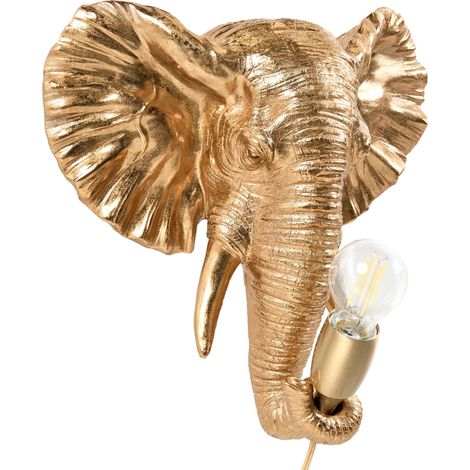 Wall Lamp Elephant ELEPHANTI Gold