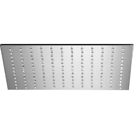 Duschkopf 250×250 mm aus verchromtem Messing - Alpi Metal Slim (1/3)