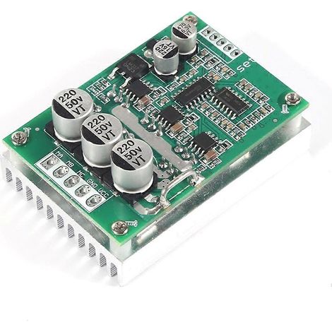 Carte de commande pour moteur sans balais haute puissance 500 W, compatible avec une large plage de tension DC12-36 V