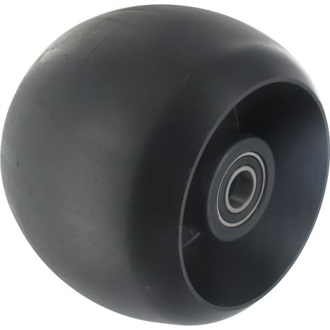 Roue anti-scalp adaptable Greenstar. Alliage d'aluminium, acier ou fibre de carbone. Gris. Compatible avec Tondeuse à gazon, Tracteur de jardin.