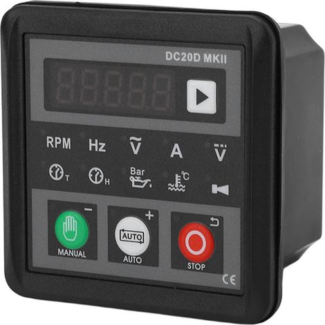Contrôleur de groupe électrogène pour générateur à moteur diesel/essence, module de commande automatique 8~36V (1/5)