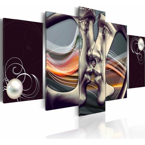 Tableau baiser en platine - 200 x 100 cm (1/4)