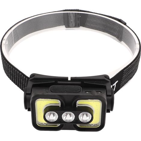 K361 Wiederaufladbare LED-Stirnlampe – COB-Projektor – USB – IPX4 wasserdicht – Outdoor-Radfahren – Taschenlampe