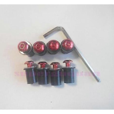 Pare-brise neuf pour moto Honda CBR600F4i (2001-2006) - Vis rouges (1/5)