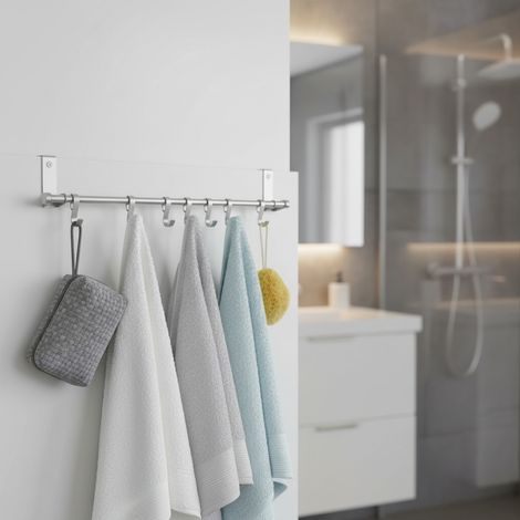 BADfabrik24 Edition One Türgarderobe, 5 variable Haken