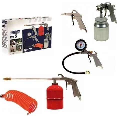 ABAC JUEGO PISTOLA PINTAR PROFESIONAL (JUEGO 5 PZS