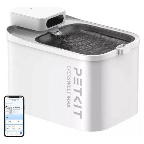 Fontana per acqua Petkit Eversweet Max bianca 3 litri
