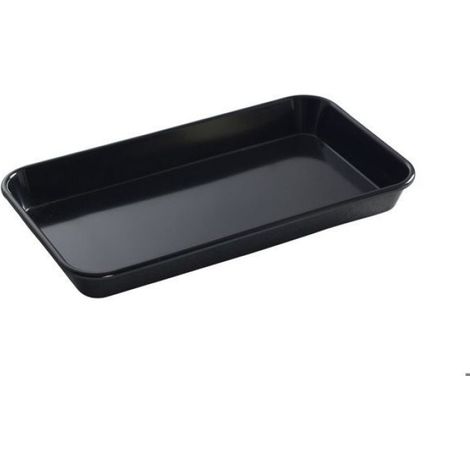 Bac À Viande - 290 x 160 x 35 mm - En Mélamine Noir - Pour Boucherie Et Cuisine Professionnelle - 1 Pièce (1/2)