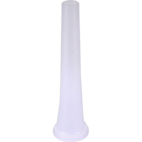 Embudo de plástico para embutidoras de 10 mm, 3 púas