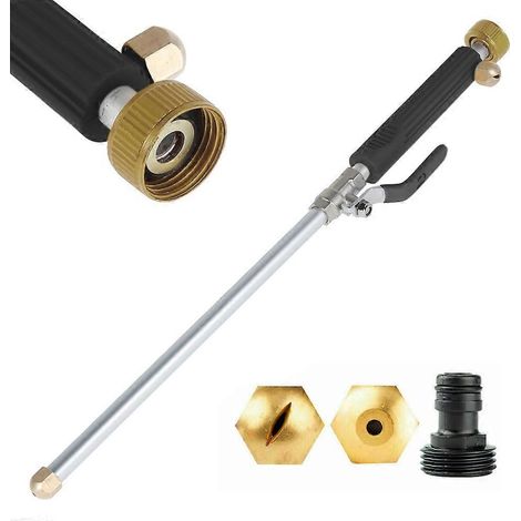 High Pressure Water Gun Car Washing Garden Cleaning Wand Nozzle Wand Attachment Portable Water Sprayer Accessories (1/5)