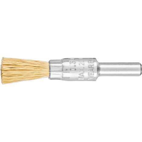 PFERD TOOLS Pinselbürste ungezopft PBU Ø10mm Schaft-Ø6 mm Messing-Draht-Ø0,30 10 Stk (1/5)