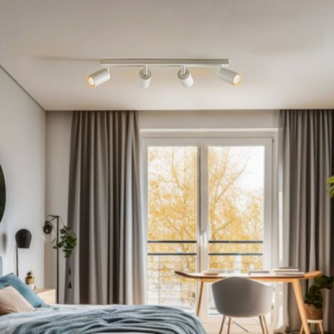 [NEUWERTIG] B-Ware Sigma Lighting Deckenstrahler Deckenlampe Deckenleuchte GU10 Zoom 4-flammig weiß (1/2)