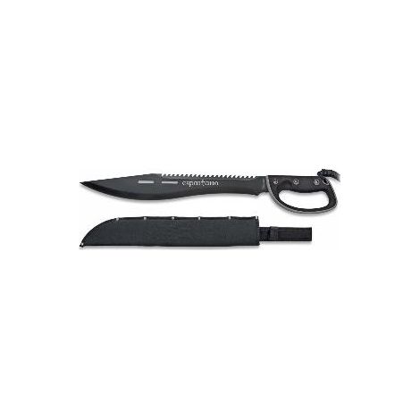 FPLUS cortacañas inox espartano 45cm , Machete cortacañas espartano con hoja de 45 cms. y funda de nylon