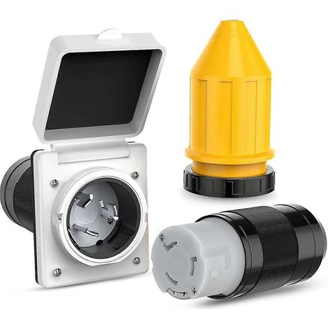 Kit d'alimentation de quai 50 A pour VR avec protection de câble (1/5)