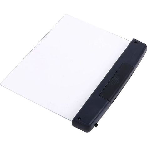 Lampe de lecture LED portable, lampe de lecture créative à panneau plat pour chambre à coucher, panneau lumineux de lecture à lumière forte (1/5)