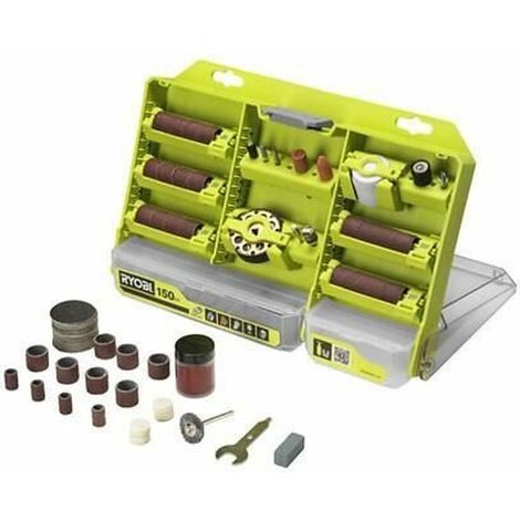 RYOBI Coffret multiusage et mandrin Twist Lock - RAR800K-150 - 3,2mm - 150 pcs (1/3)