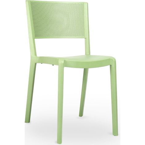 Chaise de jardin resol spot eco empilable résistante UV