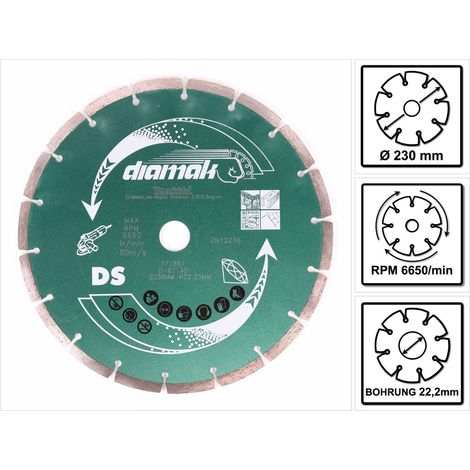 Makita Diamanttrennscheibe 230 mm D-61145
