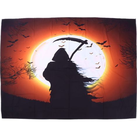 Fond photo d'Halloween pour décoration de fête, 150 x 150 cm / 59,1 x 59,1 pouces (1/5)