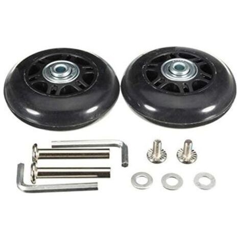 50 x 18 mm, 1 Paar Ersatzrollen für Koffer (1/4)