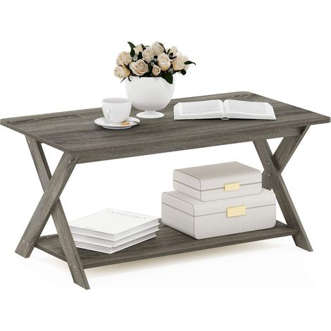 Table Basse avec Croisée, Chêne Français (1/5)