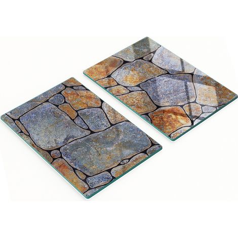 Taglieri decorativi in vetro per snack, 2x40x52 cm (1/5)