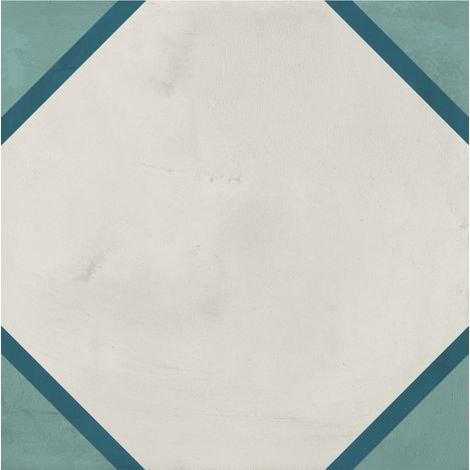 Carrelage sol / mur effet ciment vieilli 20x20 cm TERRA ART OTAGONO O.C (vendu par boite de 1,20m2) (1/2)