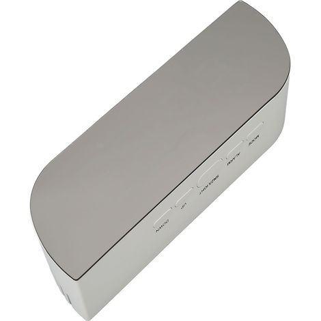 Réveil miroir multifonctionnel, miroir de maquillage LED avec protection des yeux, veilleuse, réveil miroir à affichage numérique (1/5)