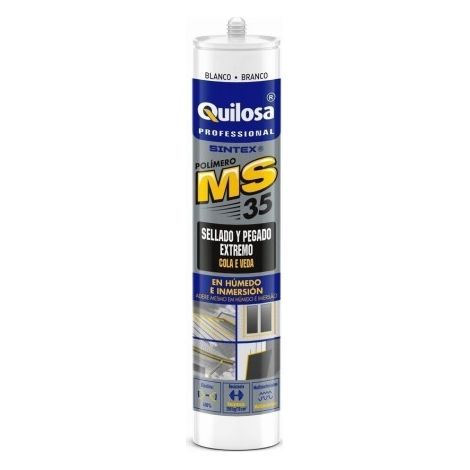 Polímero MS QUILOSA Sintex 35-Plus cartucho 300ml marrón