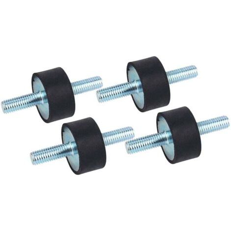 BUNTHAUS PA AIPERQ Jeffergarden Amortisseur de choc de bâti en caoutchouc anti-vibration de pompe de compresseur d'air 3015 M823 (1/4)