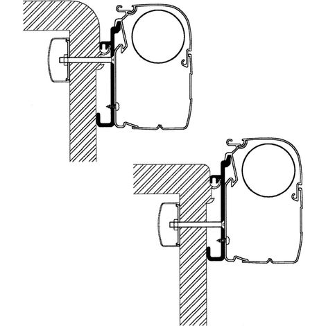 Adattatore per tende Rapido Serie 7/8 - Adattatore Serie 5 Standard - Thule
