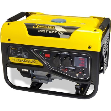 Generador de gasolina 4 kw 210 cc bolt 525qg v17 (1/5)