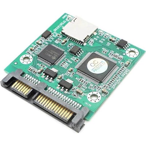 TF-zu-SATA-Adapter für Notebooks, TF-Micro-SD-zu-SATA-SSD-Festplattenkonverter