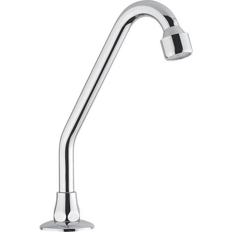 Caño regulable en tubo para instalación en encimera Idral 02024  Cromo