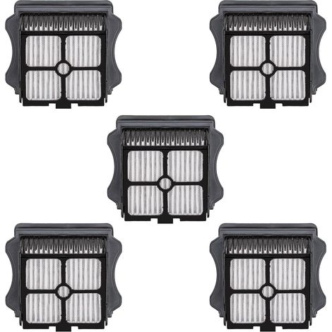 Paquete de 5 filtros HEPA de alta eficiencia (99,9%), fabricados con materiales ecológicos, para aspiradoras de líquidos y sólidos. (1/5)