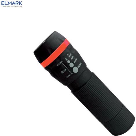 TORCIA ZOOM E-6605 1W TELESCOPICA
